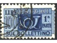 Ștampila pentru colet 1955 din Italia
