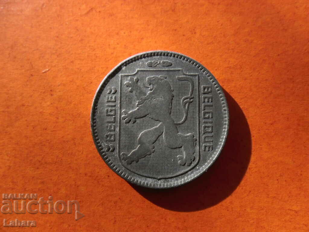 1 franc 1943 Belgium with price 2.50 BGN | € 1.28