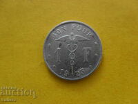 1 франк 1923 г.  Белгия