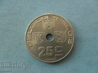 25 cents 1938 Belgium