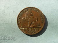 2 cents 1902 Belgium