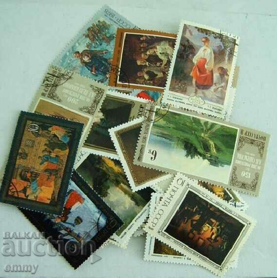 Δημοπρασία Γραμματόσημα "Ζωγραφική" ΕΣΣΔ 1980 - 50 τεμάχια Δημοπρασία Γραμματόσημα "Ζωγραφική" ΕΣΣΔ 1980 - 50 τεμάχια