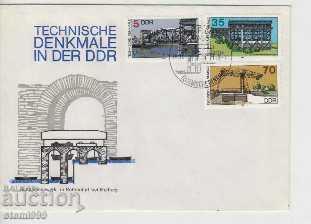 First day Postal envelope BRIDGES Lot 2 pl. with price 3.40 BGN | € 1.74