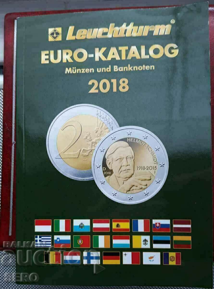 Germania-Catalog pentru monede euro ediția 2018