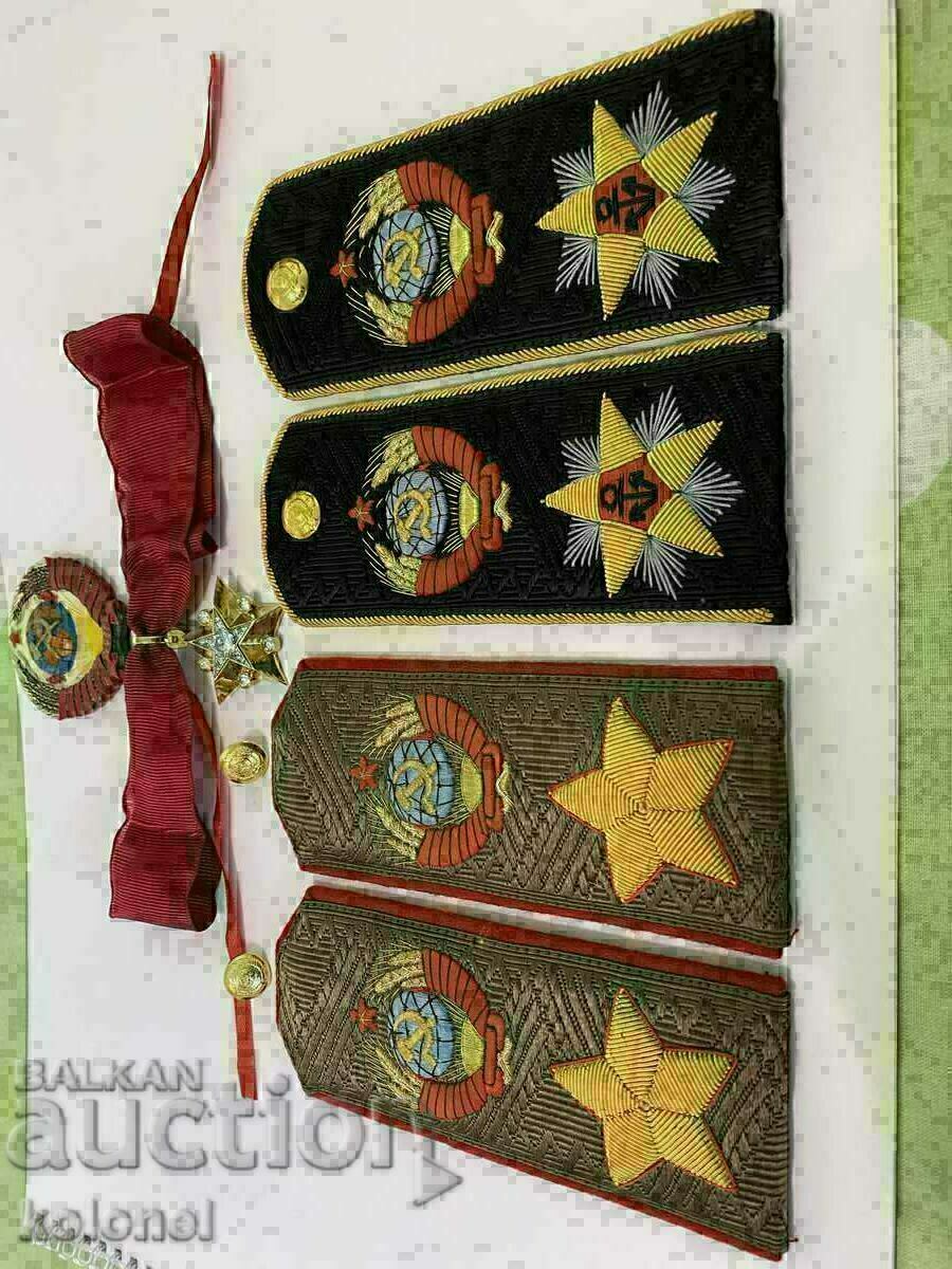 Epaulettes of Marshal of the USSR and Admiral of the USSR Fleet