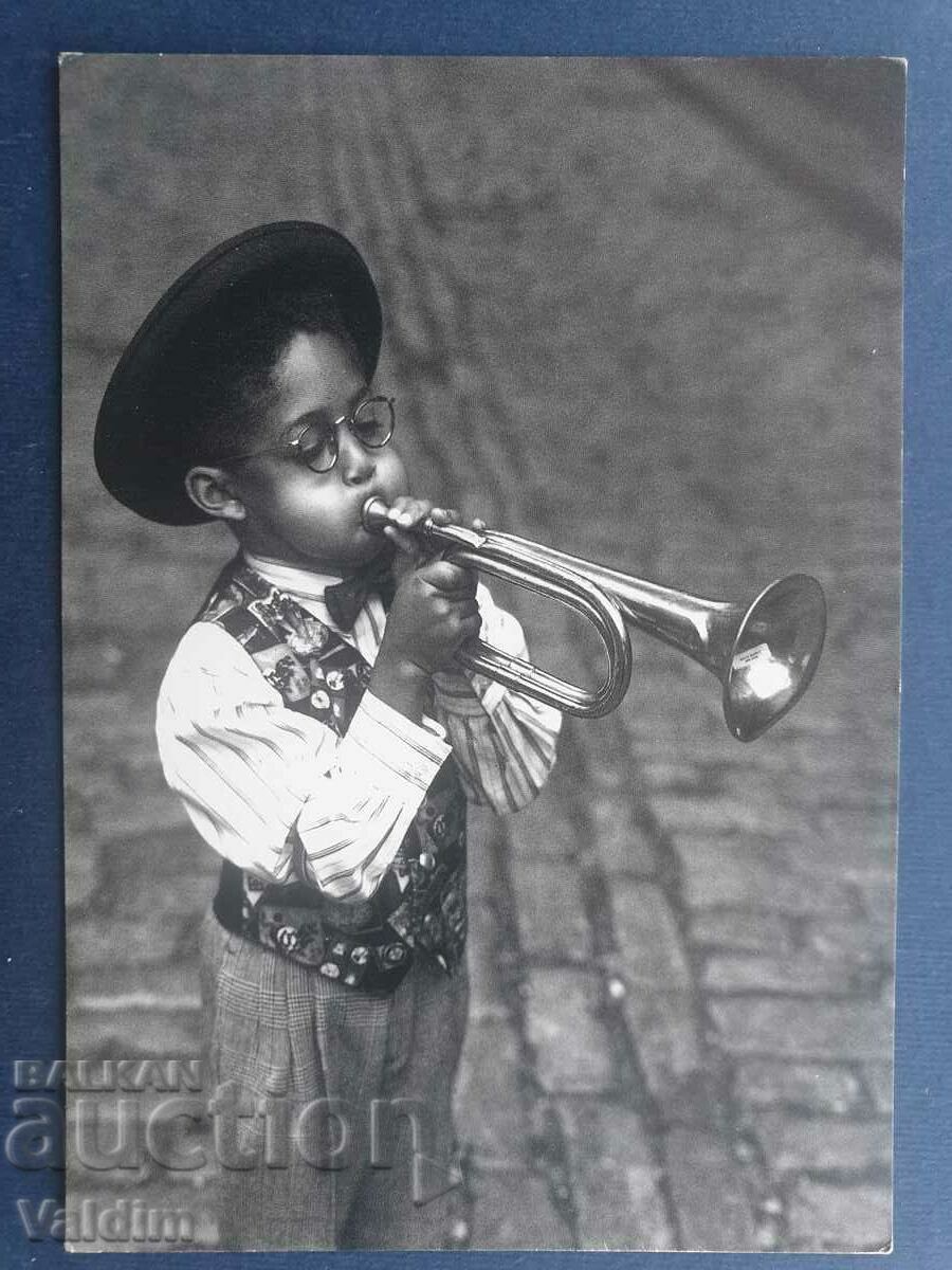 Carte poștală „Jazz Age”.