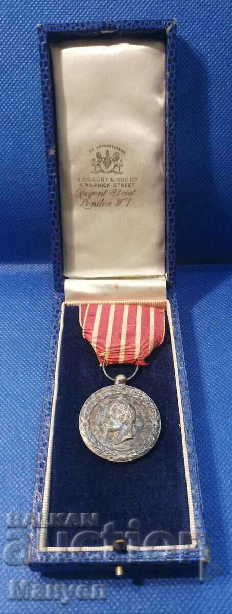 Medalie pentru participarea la campania italiană din 1859. Napoleon al III-lea