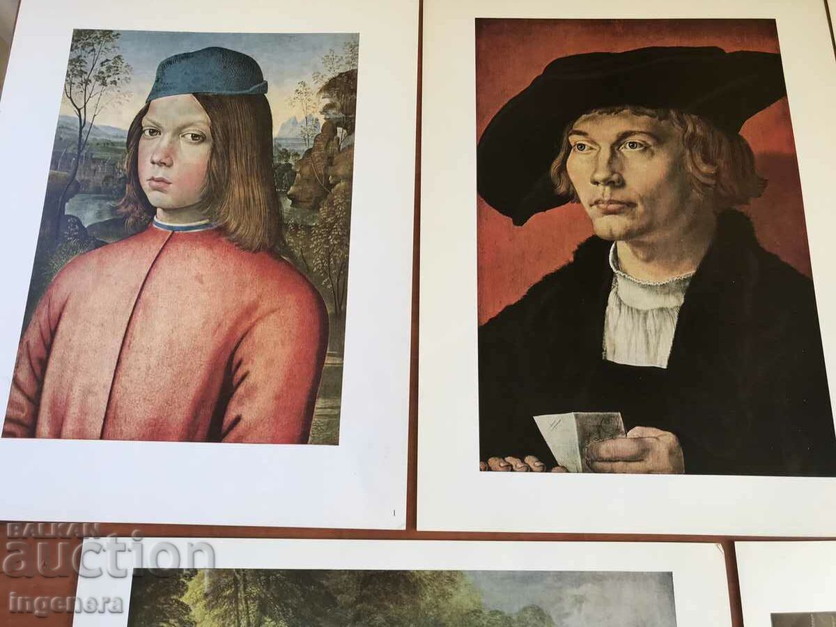 DIPLYANKA PAINTING REPRODUCTION 6 PCS. - 5 DIPLYANKA PAINTING REPRODUCTION 6 PCS. - 5