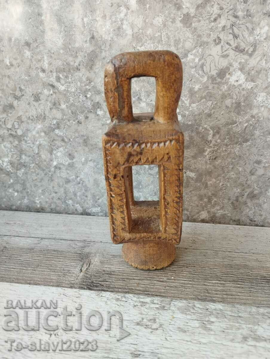 OLD wooden bread stamp