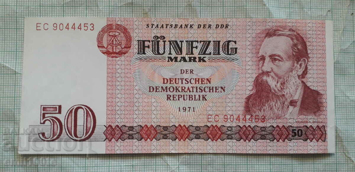 50 stamps 1971 GDR