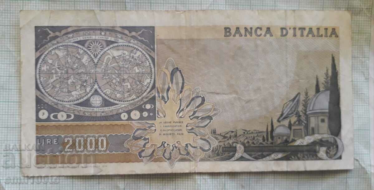 Delivery of 2000 Lire 1983 Italy Delivery of 2000 Lire 1983 Italy