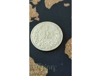 Bulgaria 1 lev, 1894 - Argint 0,835