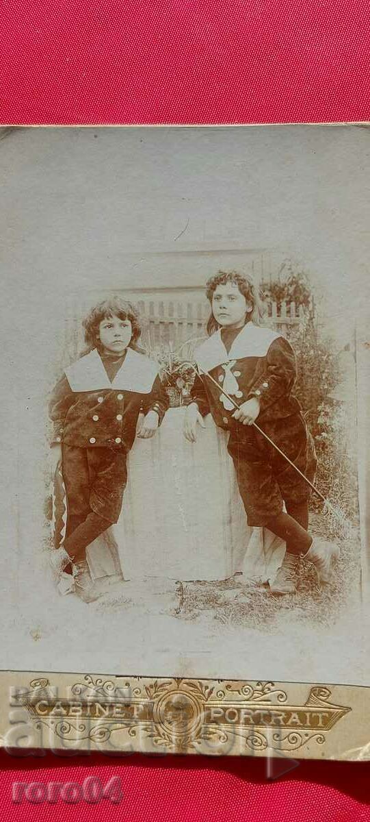 PLEVEN - OLD PHOTOGRAPH - CARDBOARD - 7 PLEVEN - OLD PHOTOGRAPH - CARDBOARD - 7