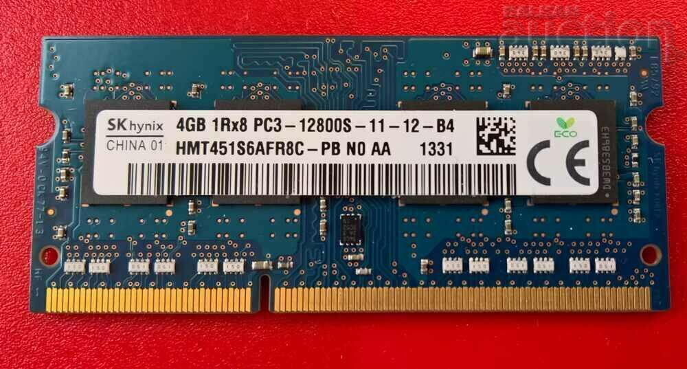 RAM 4GB DDR3 for laptop