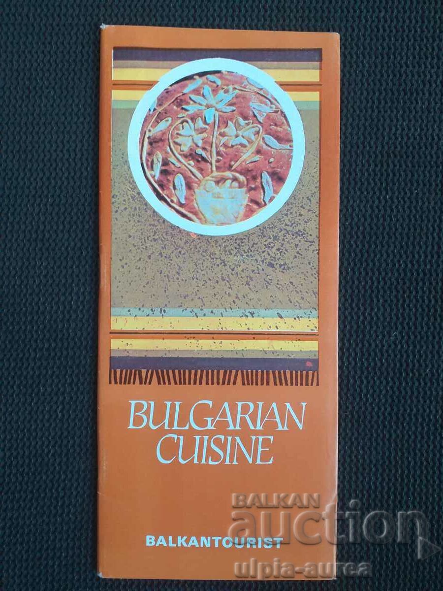 Broșura socială Bucătăria bulgară