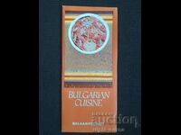 Social brochure Bulgarian cuisine