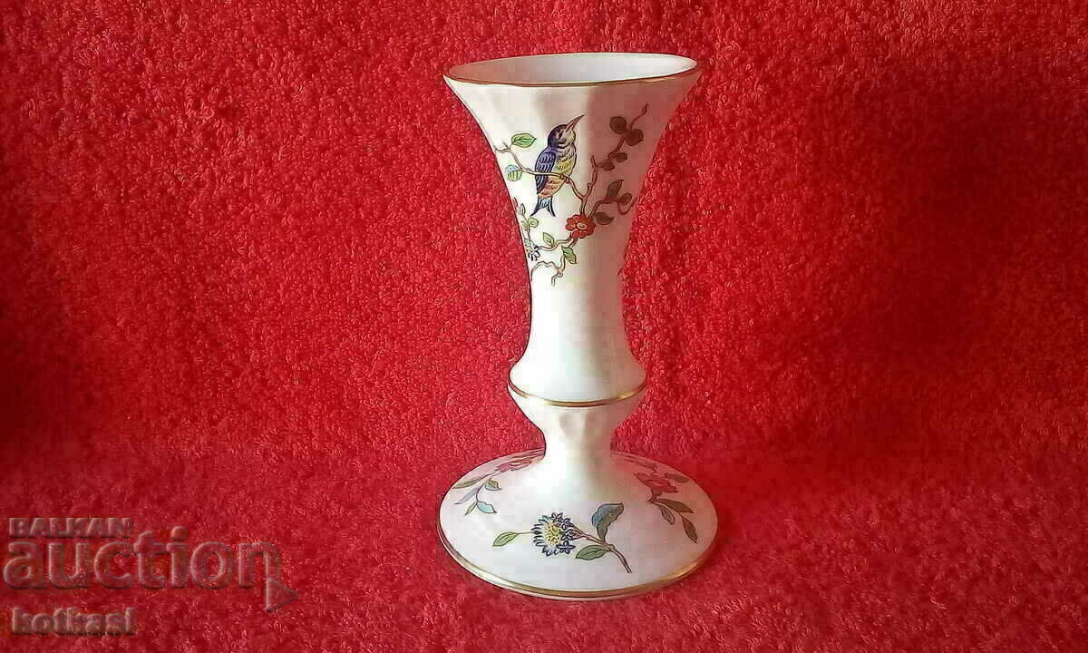 Παλαιός όμορφος πορσελάνινος κηροπήγιο Αγγλίας AYNSLEY Παλαιός όμορφος πορσελάνινος κηροπήγιο Αγγλίας AYNSLEY