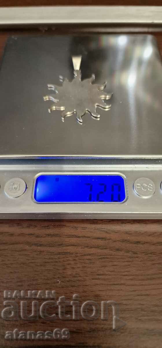 Silver pendant "Sun" - 7.20 g. - 5 Silver pendant "Sun" - 7.20 g. - 5