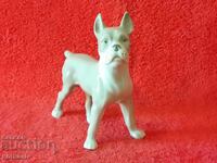 Porcelain figurine of Dog Marked