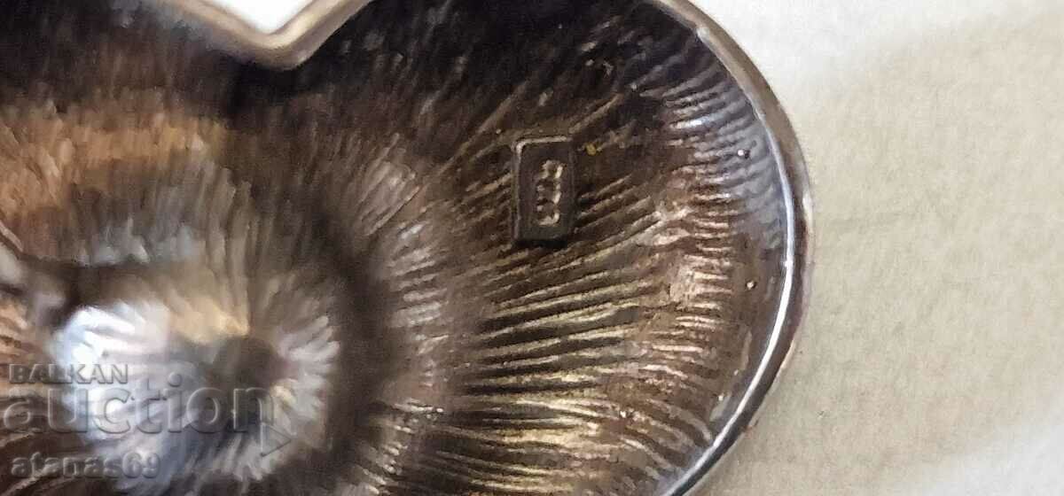 Silver earrings with a pendant - 22 g. - 5 Silver earrings with a pendant - 22 g. - 5