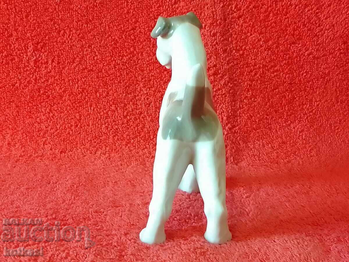 Porcelain figurine of Dog Marked - 5