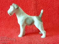 Porcelain figurine of Dog Marked