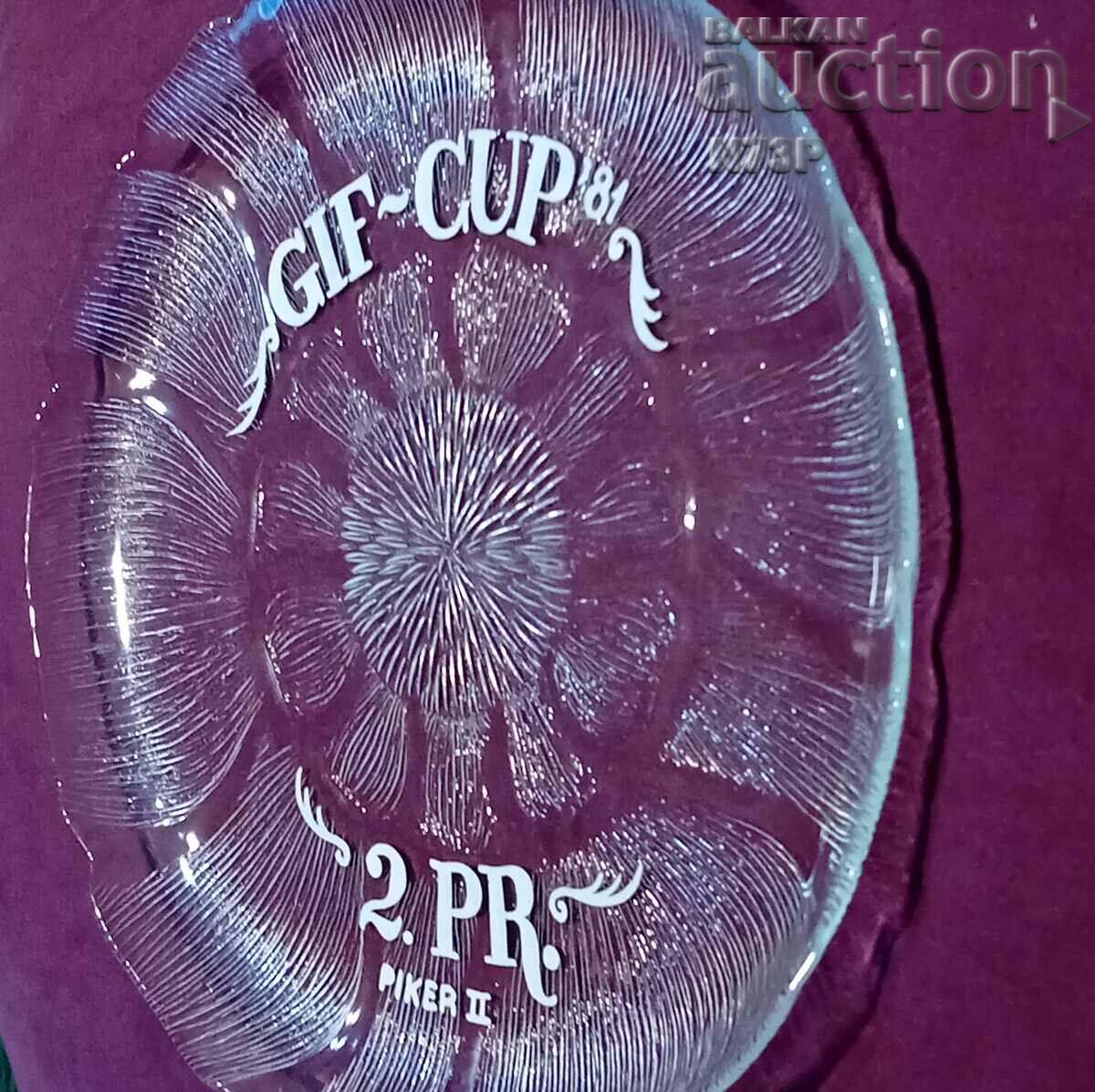 PRIZE PLATE. SECOND PLACE. PRIZE with price 20.00 BGN | € 10.23 PRIZE PLATE. SECOND PLACE. PRIZE with price 20.00 BGN | € 10.23