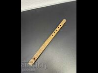 Hand carved wooden flute. #4908