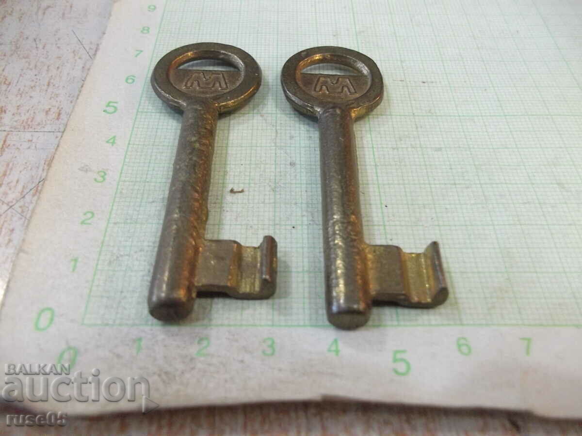 Delivery of Lot of 2 pcs. lock key #1