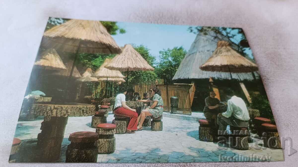Postcard Golden Sands Bar Canay 1975