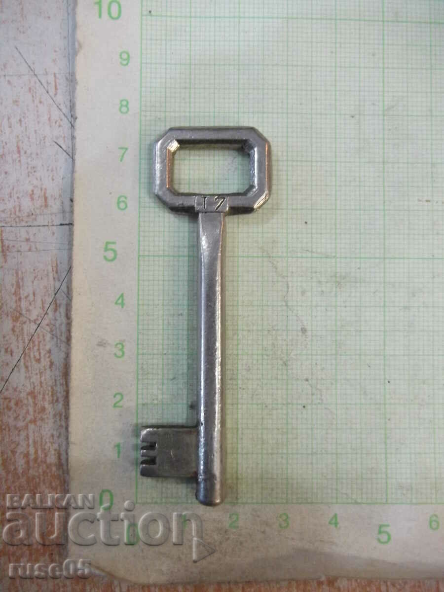 Key No. T7 for lock