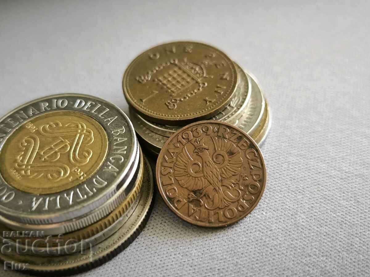 Coin - Poland - 2 groszy | 1939 with price 3.50 BGN | € 1.79 Coin - Poland - 2 groszy | 1939 with price 3.50 BGN | € 1.79