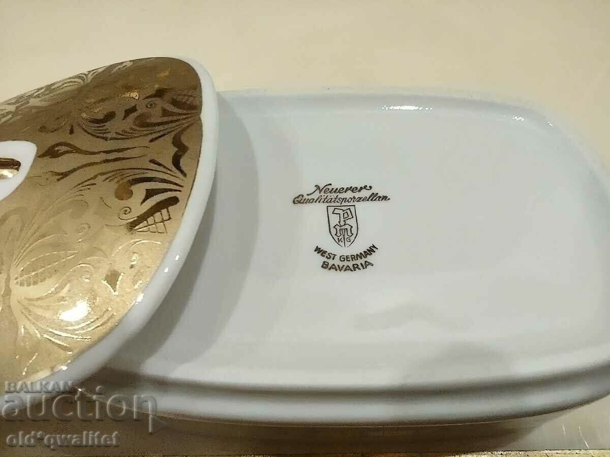 Gorgeous porcelain box, gold decor, extra quality - 5 Gorgeous porcelain box, gold decor, extra quality - 5