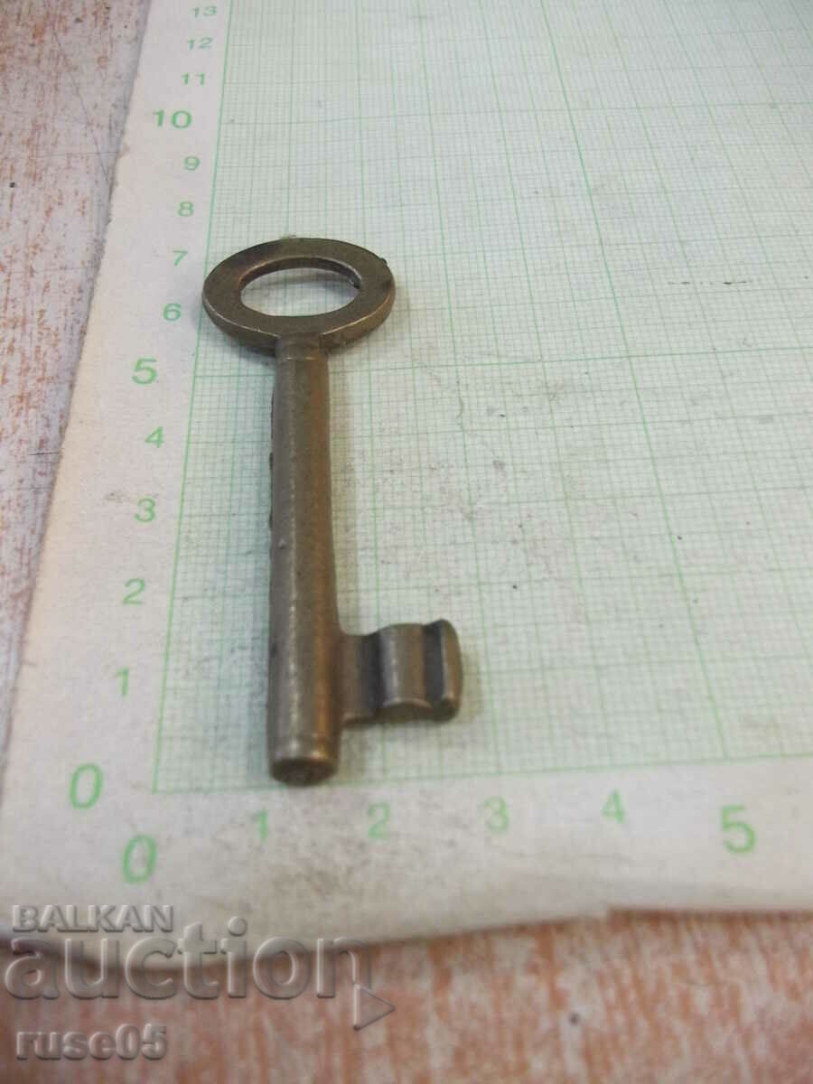 Delivery of No. 25 lock key