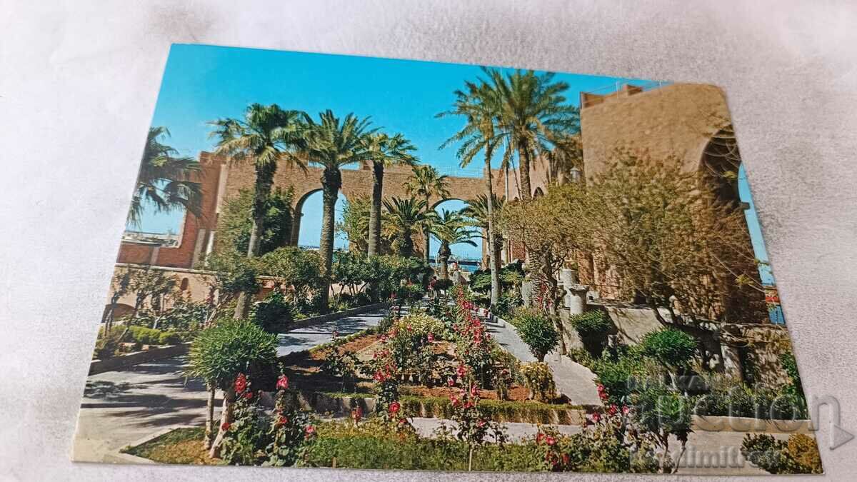 Postcard Tripoli The Castle 1975