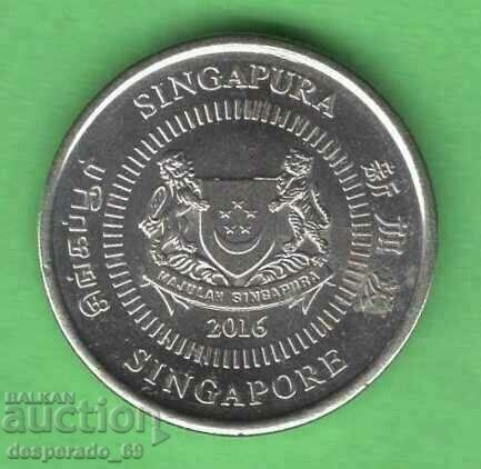 (¯`'•.¸ 10 цента 2016 СИНГАПУР aUNC ¸.•'´¯) с цена 1.00 лв. | € 0.51 (¯`'•.¸ 10 цента 2016 СИНГАПУР aUNC ¸.•'´¯) с цена 1.00 лв. | € 0.51