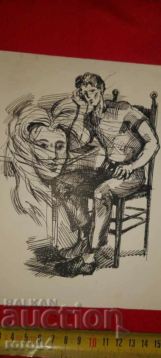 Auction IRIS DIKOVA - ILLUSTRATION - SHOWER Auction IRIS DIKOVA - ILLUSTRATION - SHOWER