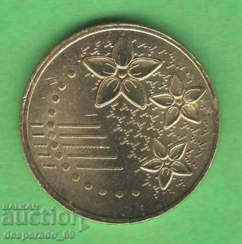 (¯`'•.¸ 20 Sep 2012 MALAYSIA UNC- ¸.•'´¯) with price 1.00 BGN | € 0.51