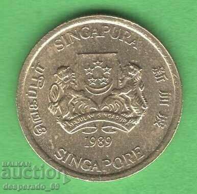 (¯`'•.¸ 5 cents 1989 SINGAPORE UNC- ¸.•'´¯) with price 0.80 BGN | € 0.41 (¯`'•.¸ 5 cents 1989 SINGAPORE UNC- ¸.•'´¯) with price 0.80 BGN | € 0.41