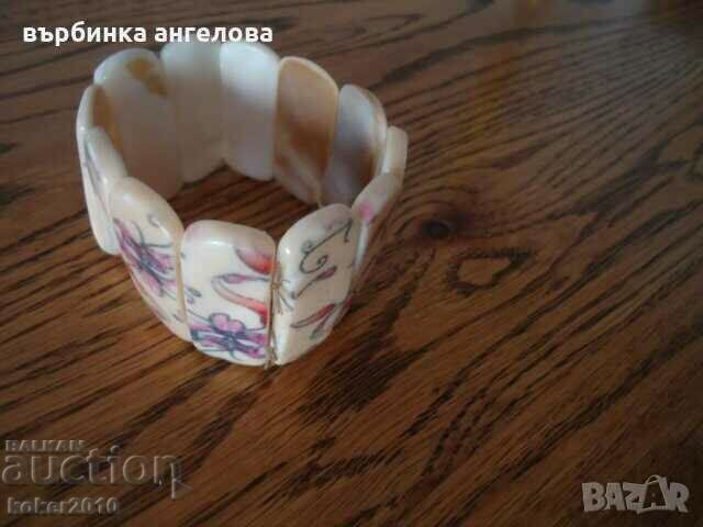 Παράδοση Γυναικείο βραχιόλι με στοιχεία από φίλντισι