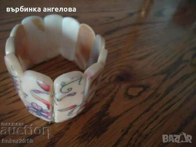 Γυναικείο βραχιόλι με στοιχεία από φίλντισι - 7