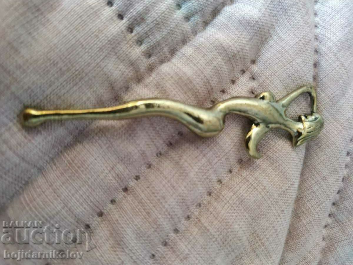 Auction EAR CLEANING SPOON 10. Souvenir or...Brass. Auction EAR CLEANING SPOON 10. Souvenir or...Brass.
