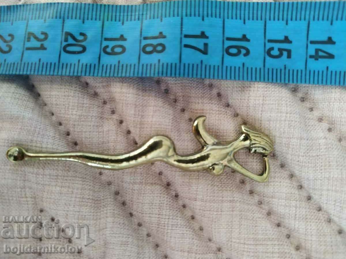 EAR CLEANING SPOON 10. Souvenir or...Brass. - 7 EAR CLEANING SPOON 10. Souvenir or...Brass. - 7