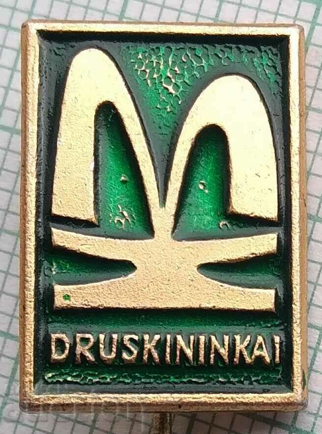 14602 Σήμα - εθνόσημο της πόλης Druskininkai - Λιθουανία
