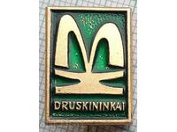 14602 Badge - coat of arms of the city of Druskininkai - Lithuania