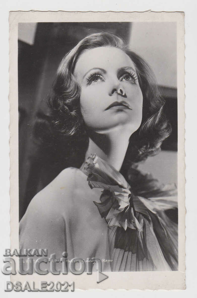παλιά καρτ ποστάλ ηθοποιός GRETA GARBO /168
