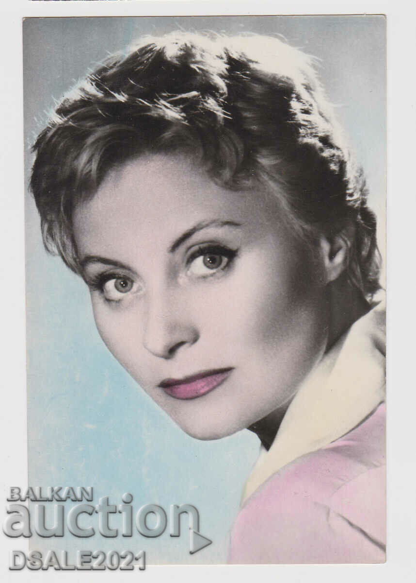 old Postcard actress MICHELE MORGAN /162