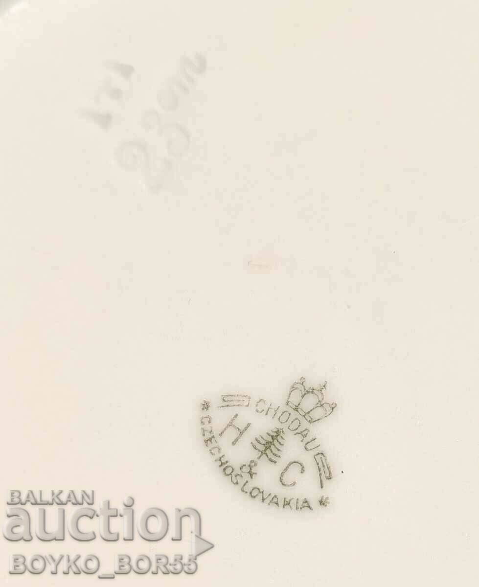 Delivery of H&C CHODAU Porcelain Czechoslovakia Third Reich Plates Delivery of H&C CHODAU Porcelain Czechoslovakia Third Reich Plates