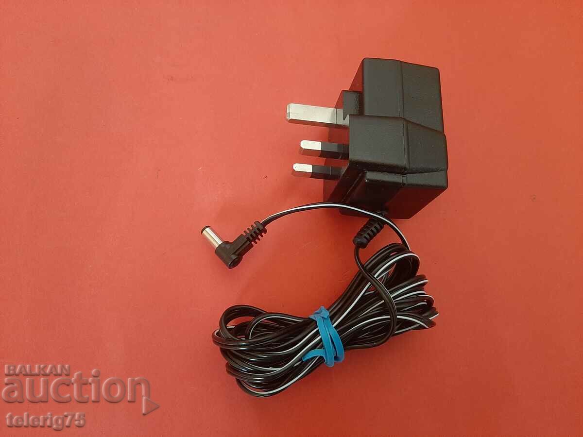 English Adapter/Transformer 220V-240V /9V with Jack 5.5 mm with price 15.00 BGN | € 7.67
