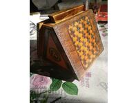 Wooden cigarette box